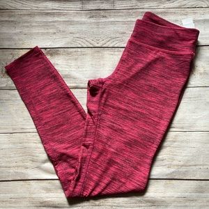 Gap Fit gFast Mid Rise Leggings NWT Women’s Small Regular Pink Heather